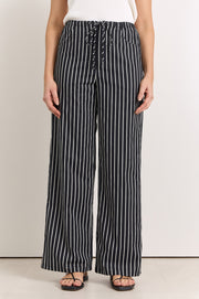 Skylar Cotton Pant (Stripe)