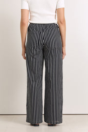 Skylar Cotton Pant (Stripe)