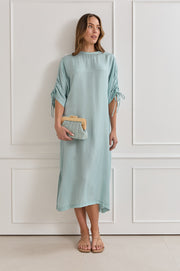 Torres Cupro Midi Dress (Mint)