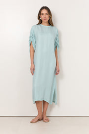 Torres Cupro Midi Dress (Mint)
