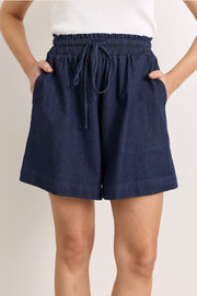 Billy Lightweight Denim Short (Dark Denim)