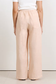 Skylar Linen Pant (Nude)