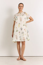 Lori Ramie Short Dress (Print)