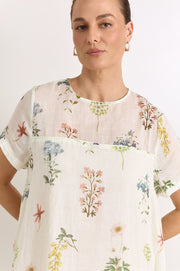 Lori Ramie Short Dress (Print)