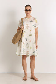 Lori Ramie Short Dress (Print)