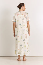 Chicago Ramie Maxi Dress (Print)