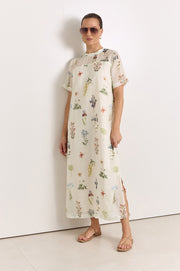 Chicago Ramie Maxi Dress (Print)