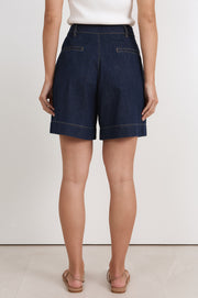 Aspen Denim Short (Dark Denim)