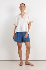 Aspen Denim Short (Mid Denim)