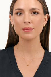 Dainty Ball Charm Necklace (Gold)