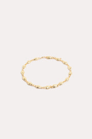 Metal Pod Event Necklace (Gold)