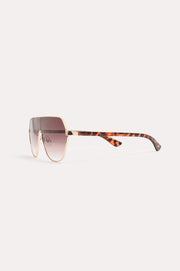 Kew Sunglasses (Gold Tort)
