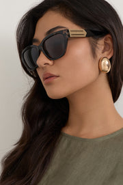 Ascot Sunglasses (Black/Tort)
