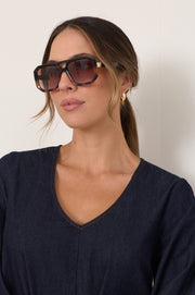 Palmdale Sunglasses (Black Tort)