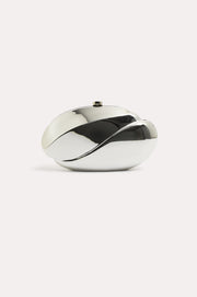 Memphis Structured Wave Clutch (Silver)