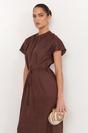 Orlando Knot Front Structured Clutch (Natural/Multi)