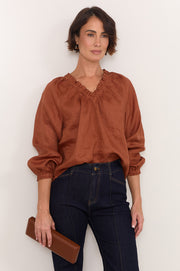 Mali Long Event Clutch (Tan)