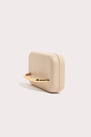 Jordan Bar Detail Event Clutch (Stone)