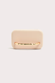 Jordan Bar Detail Event Clutch (Stone)