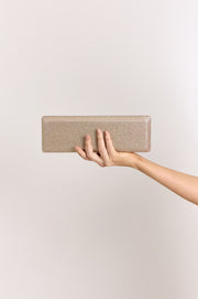 Rome Long Structured Event Clutch (Gold)