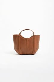 Stitch Curved Small Bag (Tan)