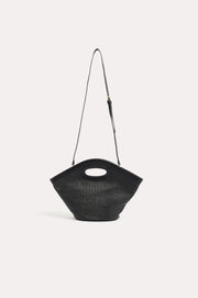 Skye Woven Small Basket (Black)