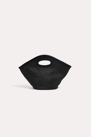 Skye Woven Small Basket (Black)
