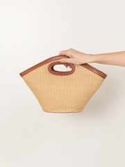 Skye Woven Small Basket (Natural)