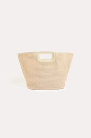 Chunky Weave Tote Bag (Cream)