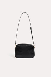 Charli Croc Camera Bag (Black)