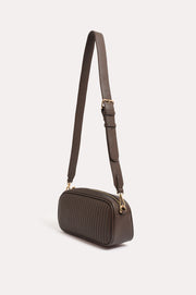 Valeria Cross Body Bag (Chocolate)