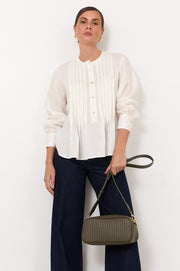 Valeria Cross Body Bag (Khaki)