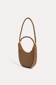 Sullivan Mini Plait Handbag (Mocha)