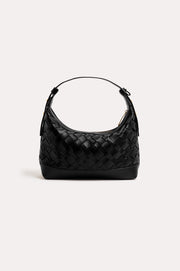 Rhodes Plait Handbag (Black)