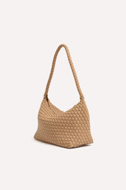 Mackenzie Structured Plait Bag (Nude)