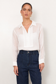 Yuri Ramie Shirt (White)