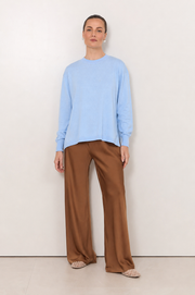 Cairo Bias Cut Pant (Toffee)