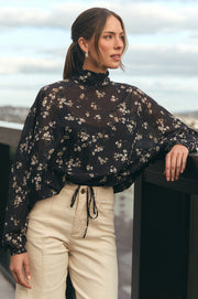 Cara Batwing Top (Print)