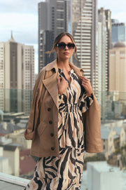 Paris Short Trench (Camel)