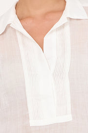 Yuri Ramie Shirt (White)