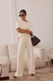 Terran Knit Pant (Cream)