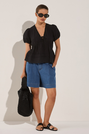 Aspen Denim Short (Mid Denim)